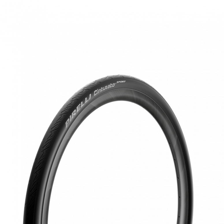 Pirelli Cinturato Sport Black / Pro Compound / Techwall+ / 700X28C / Clincher - Folding Bead