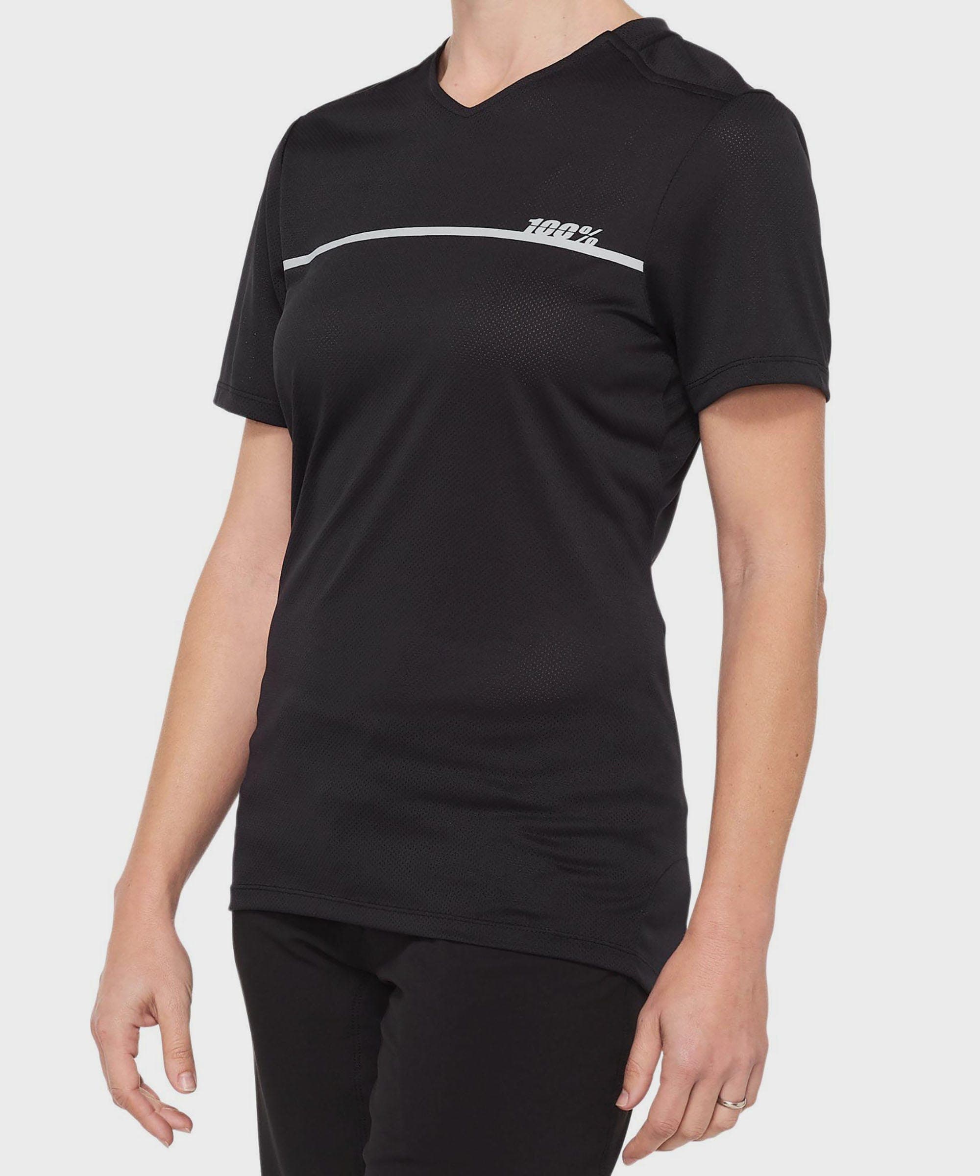 100% Ridecamp Women's Jersey Black / Grey M