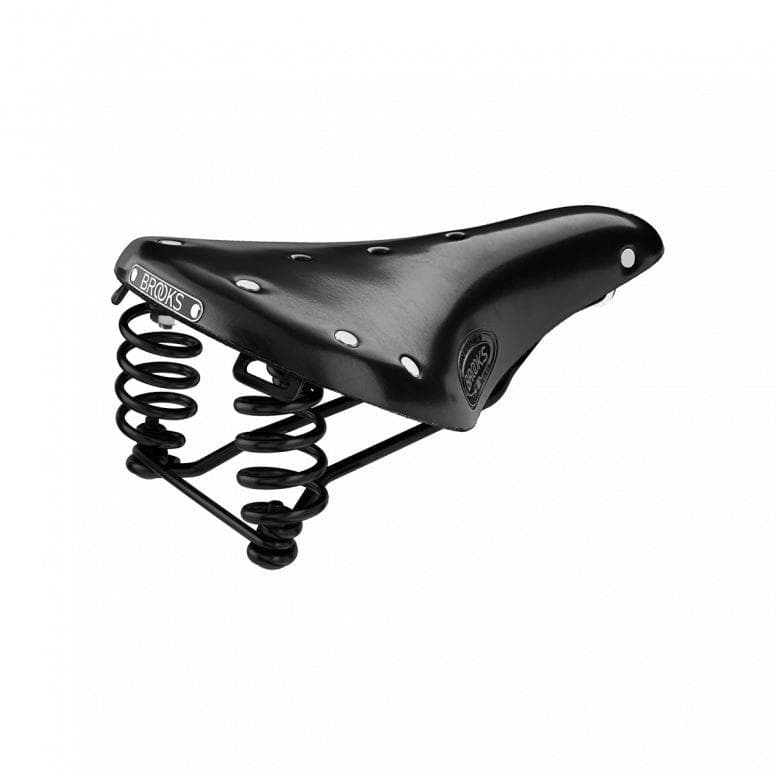 Brooks Flyer Short Black Womens MTB Saddle - 176mm