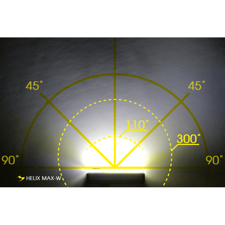 Moon Helix Max-W (350lm) Bright Front Cycling Light