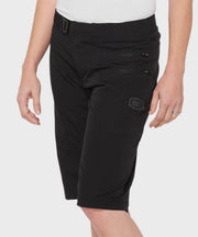100% Airmatic Women's Shorts Black M