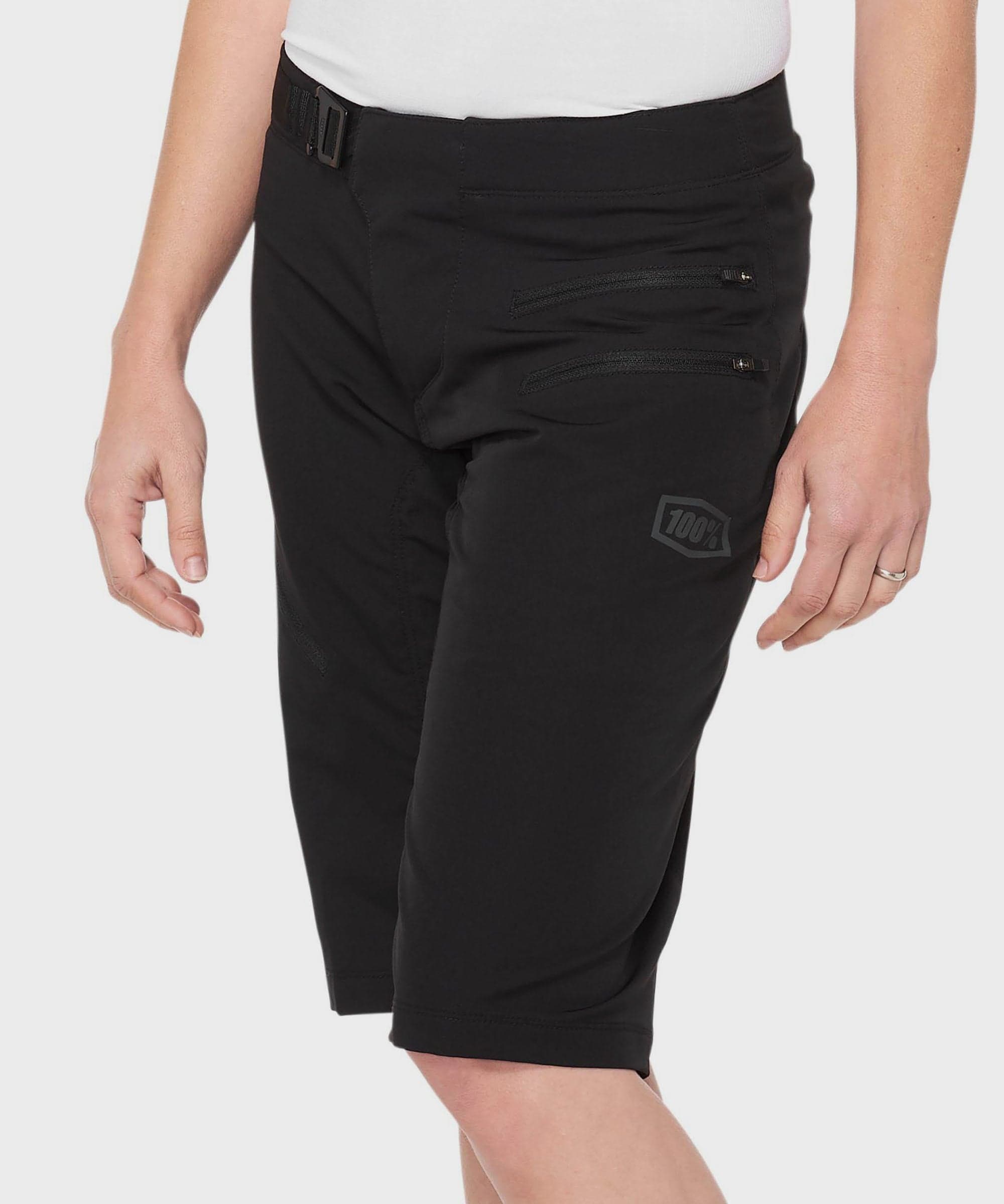 100% Airmatic Women's Shorts Black S