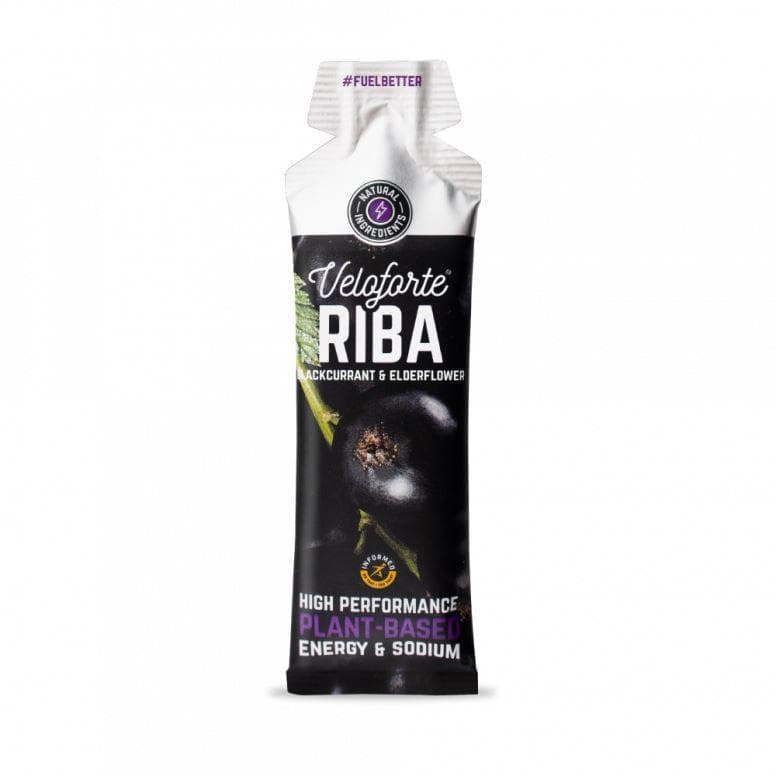 Veloforte Energy Gels - Riba - Blackcurrant & Elderflower