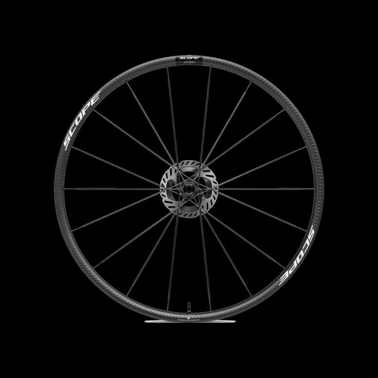 Scope Cycling ARTECH 2 22mm Road Wheelset - 22mm - Black