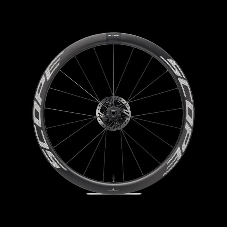 Scope Cycling R4.A Disc Carbon Allroad Wheelset - 45mm - White