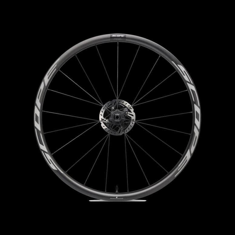 Scope Cycling R3.A Disc Carbon Allroad Wheelset - 30mm - White