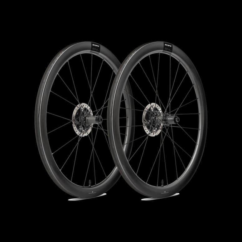Scope Cycling S4.A 45mm Alload Wheelset - 45mm - Black