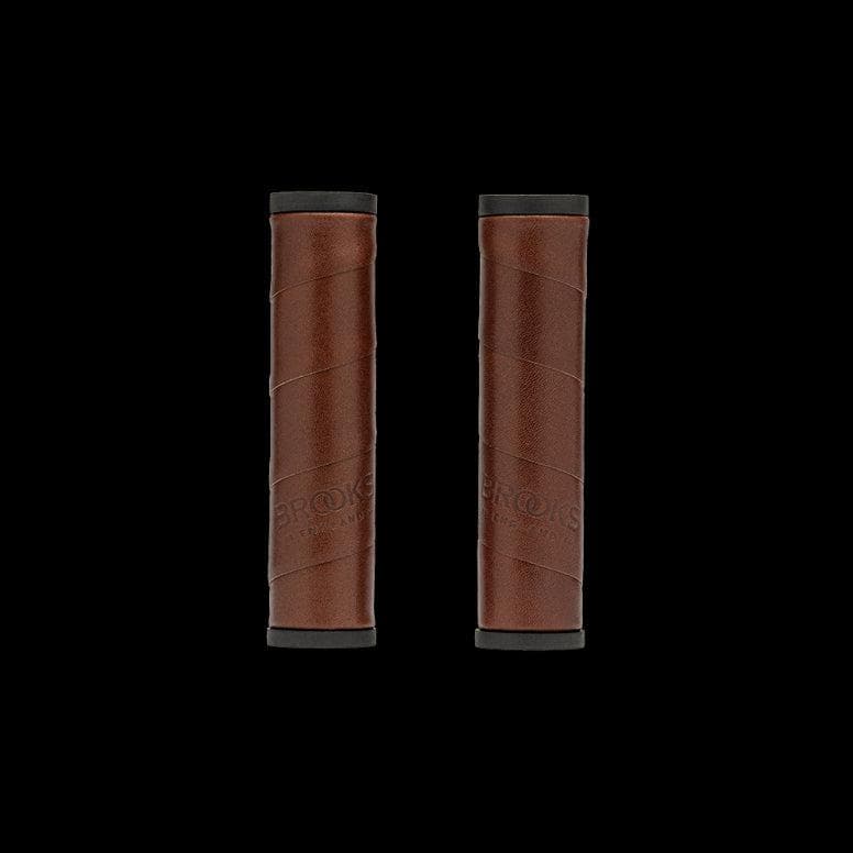 Brooks Willow Leather Grips - Brown -