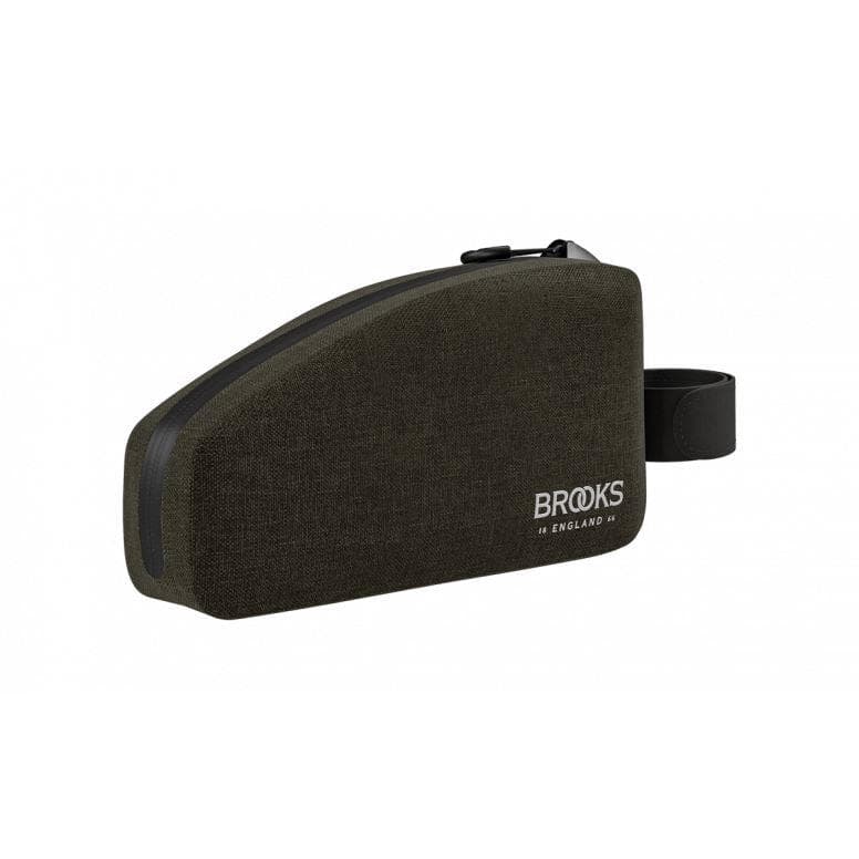 Brooks Scape Top Tube Bag Mud Green Bikepacking Bag