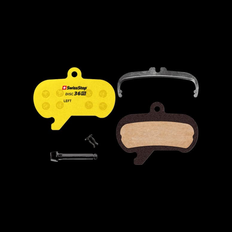 SwissStop Disc 36 Pads - SRAM Maven Ultimate Silver, Bronze -  - Yellow
