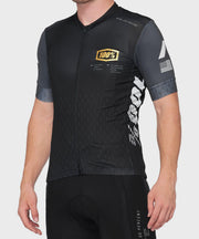 100% Exceeda Jersey Black / Charcoal S