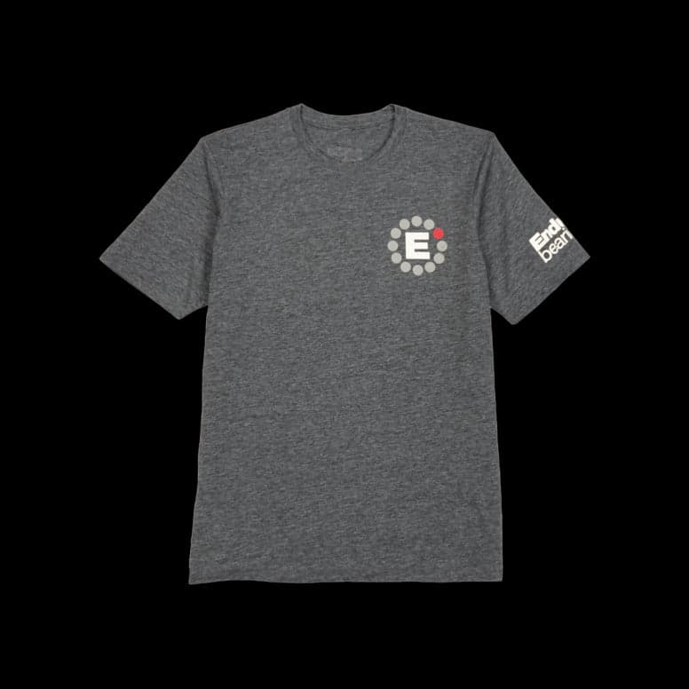 Enduro Bearings Mens Logo T-Shirt - Small - Grey
