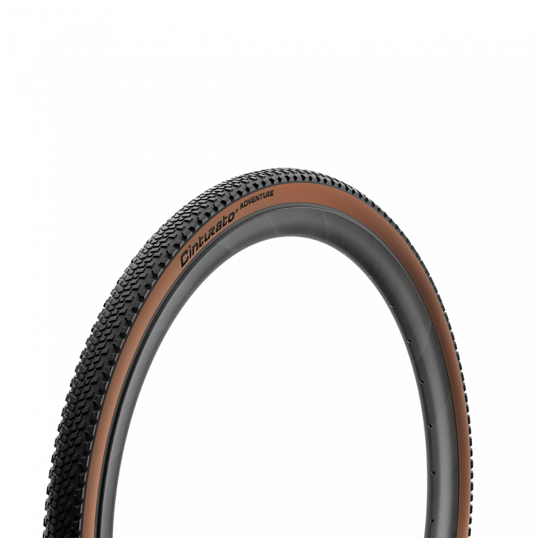 Pirelli Cinturato Adventure Tan / Pro Compound Gravel / Techwall Gravel / 700X45C / Tubeless Ready