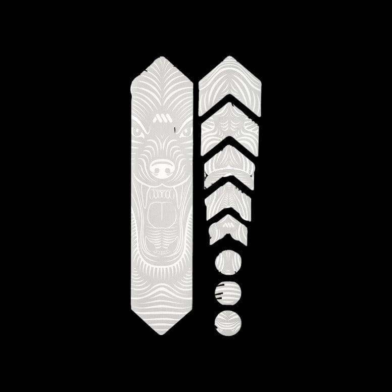All Mountain Style Frame Guard Basic - Wolf White - Grey -
