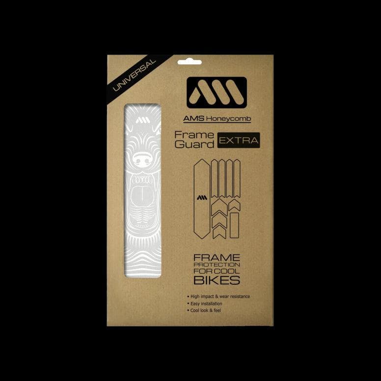 All Mountain Style Frame Guard Basic - Wolf White - Grey -