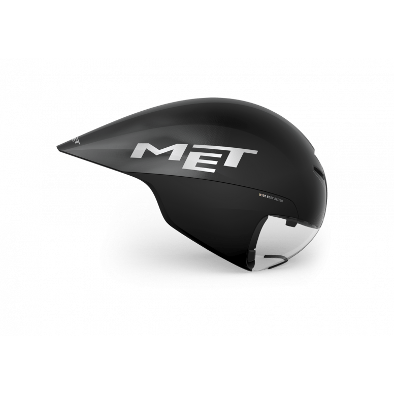 MET Drone II Wide Body - Black - 55-58cm (Medium)