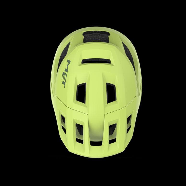 MET Shelter - Lime - 58-61cm (Large)