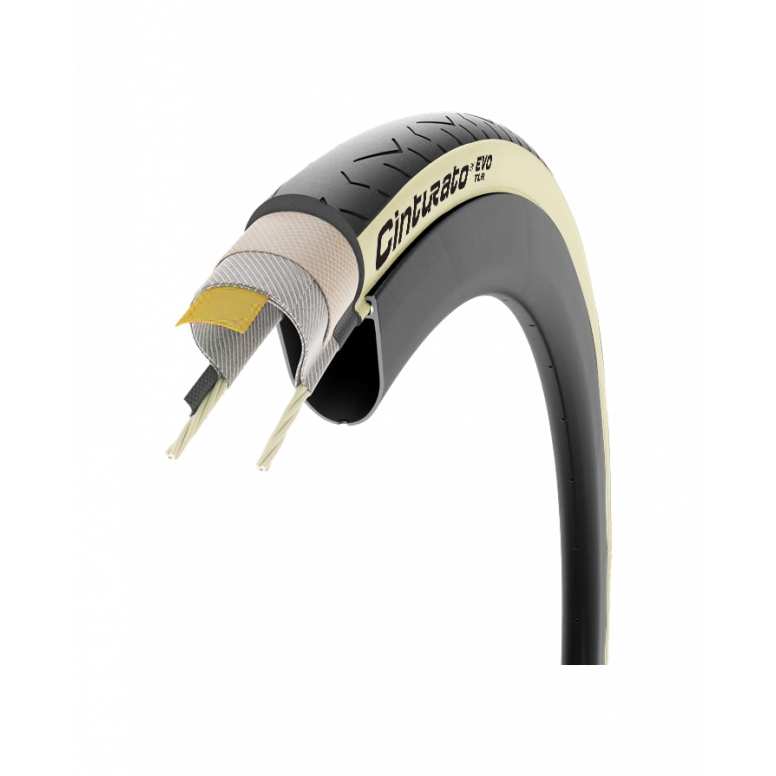 Pirelli Cinturato EVO TLR Retro - Cream - 700x30c