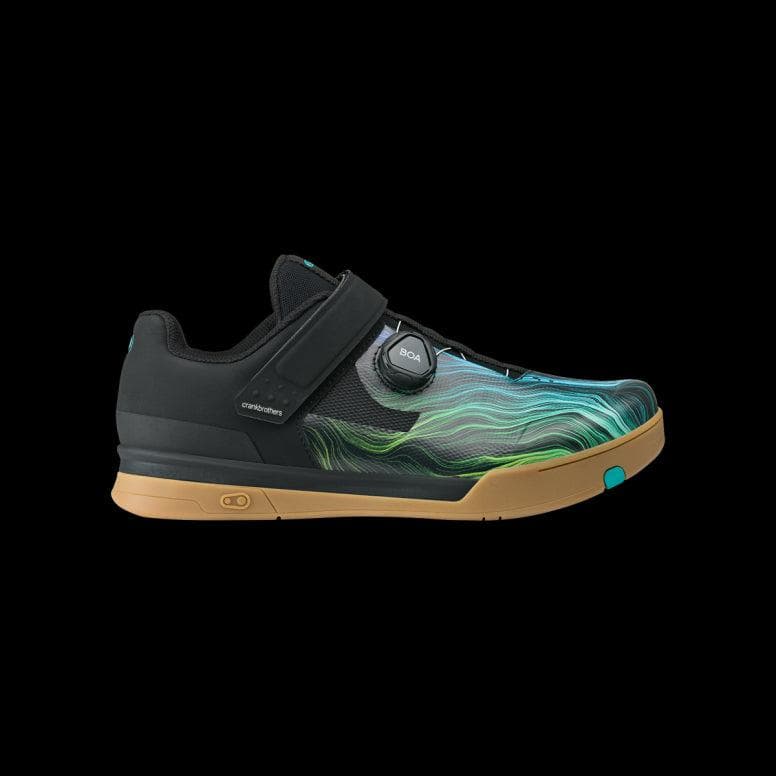 Crankbrothers Mallet Boa - Black/Blue - 9.5