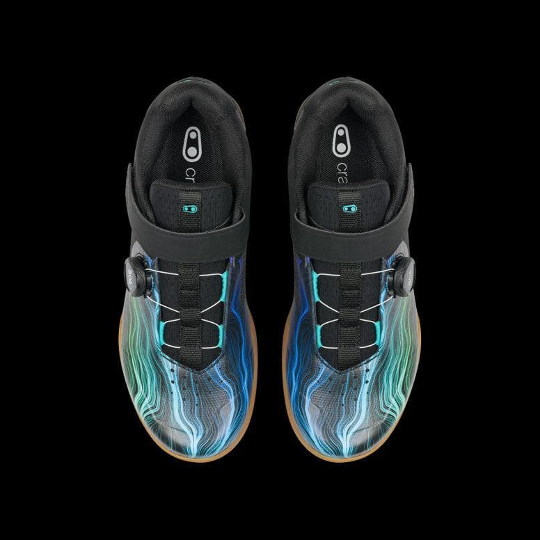 Crankbrothers Mallet Boa - Black/Blue - 7.5