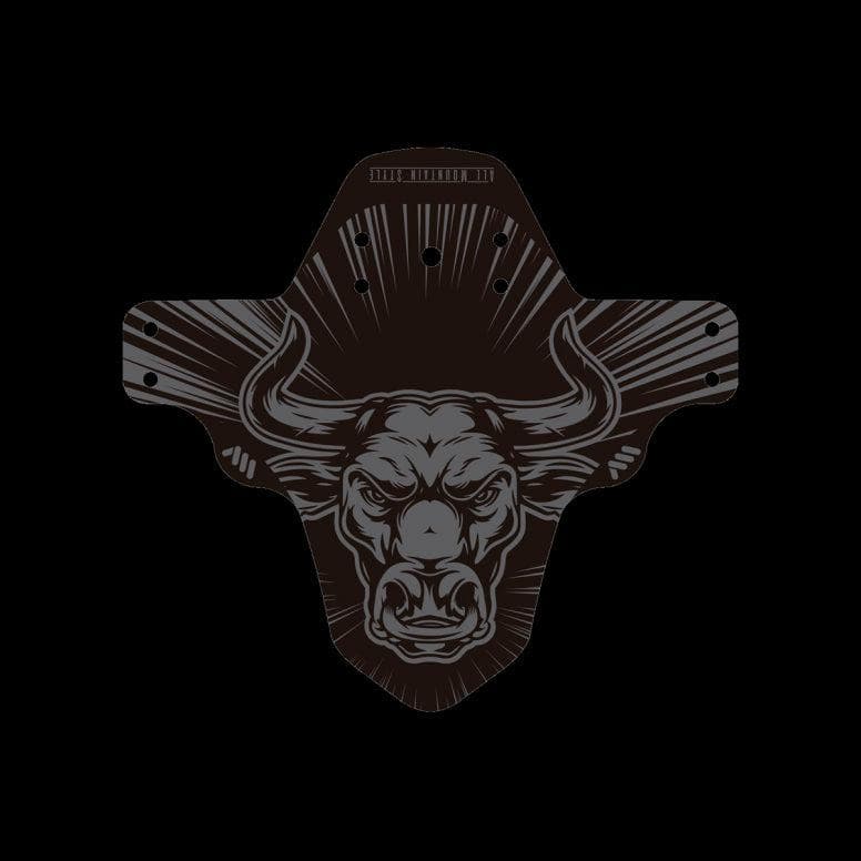 All-Mountain-Style-Mudguard-Bull-Black/Grey-