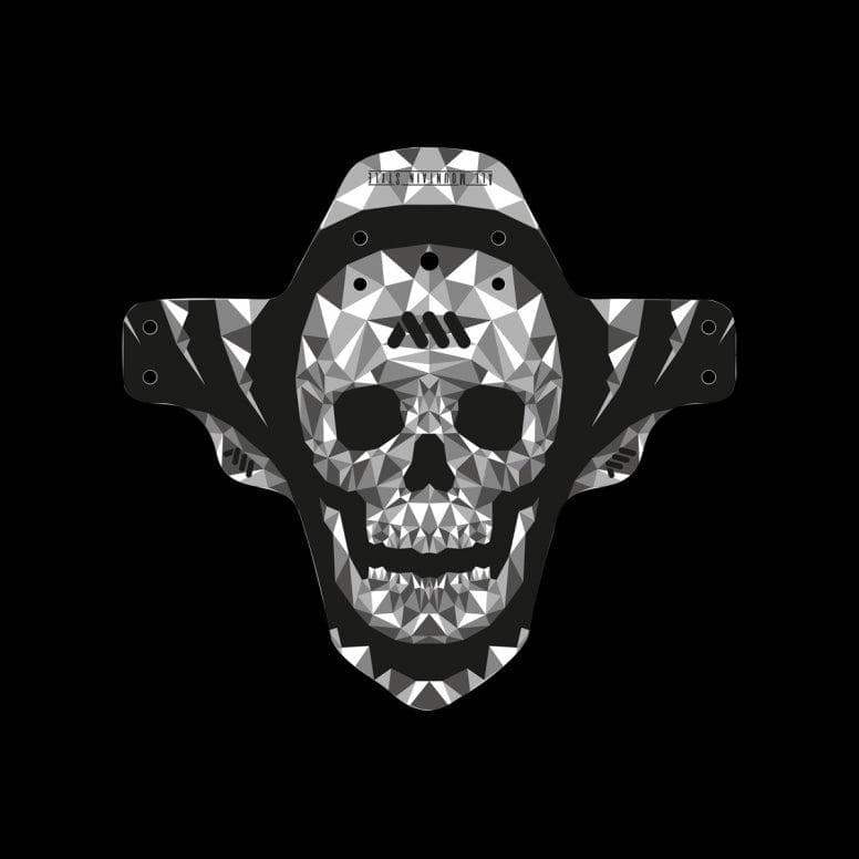 All-Mountain-Style-Mudguard-Skull-Black/Grey-