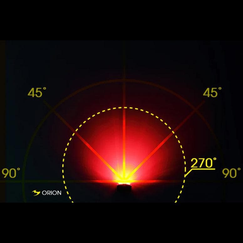 Moon Sport Orion W (100lm) & Orion R (50lm) - Black -