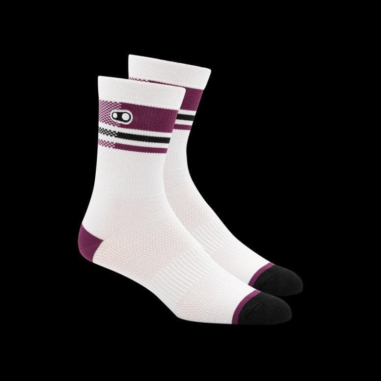 Crankbrothers Icon Socks - Green/Grey - Large/X-Large