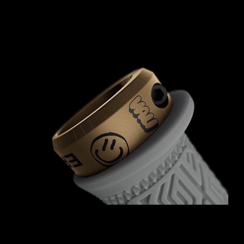 Ergon GDH Team Grips - White/Gold -