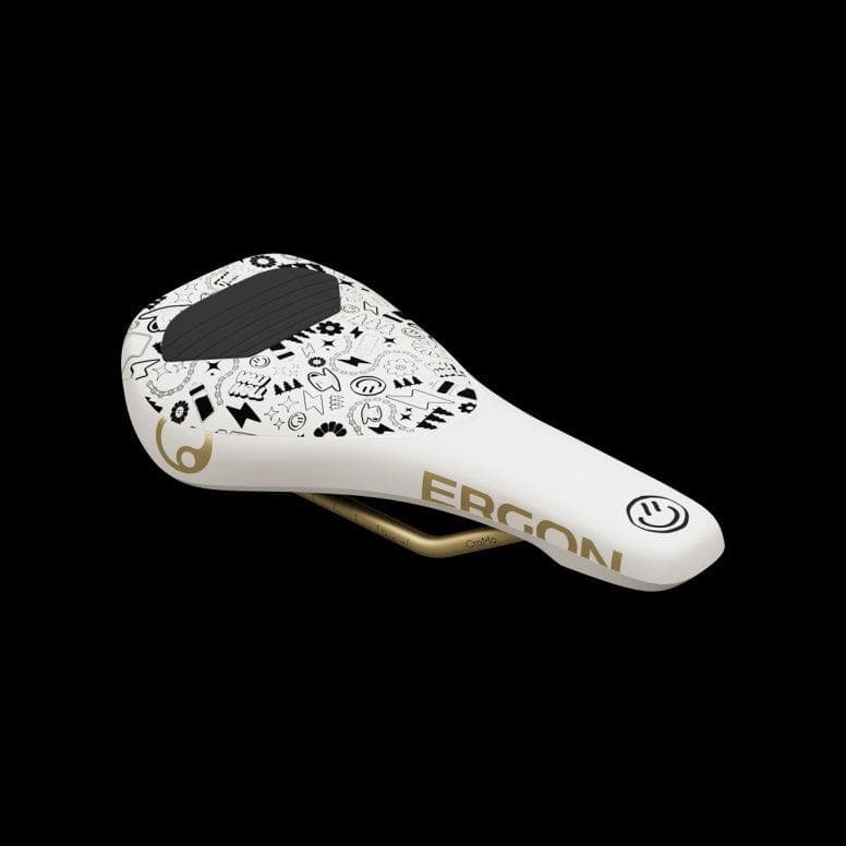 Ergon-SM-Downhill-White/Gold-