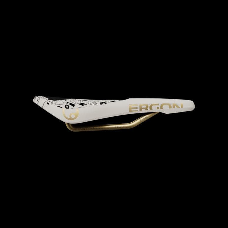 Ergon SM Downhill - White/Gold -