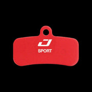 Jagwire-Sport-Semi-Metallic-Disc-Pad-Tektro-/-TRP-5mm-Red-