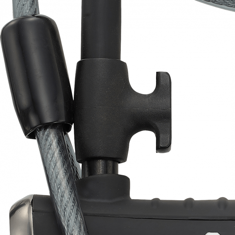 OnGuard D Lock Bracket Black ON-28198-7