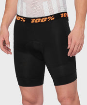 100% Crux Liner Shorts 2022 Black 28