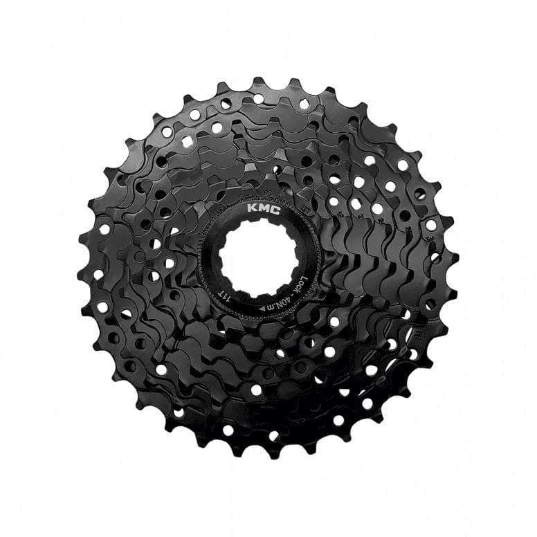 KMC Cassette 8sp 11/32T (4 Pack) - Black - 8sp