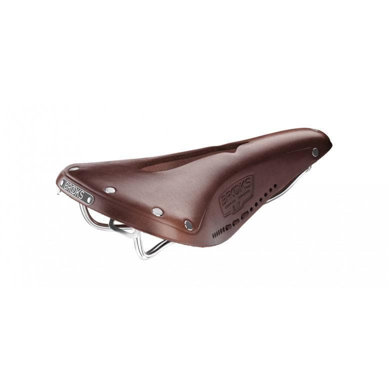 Brooks B17 Carved Std Brown Mens Road Saddle - 175mm
