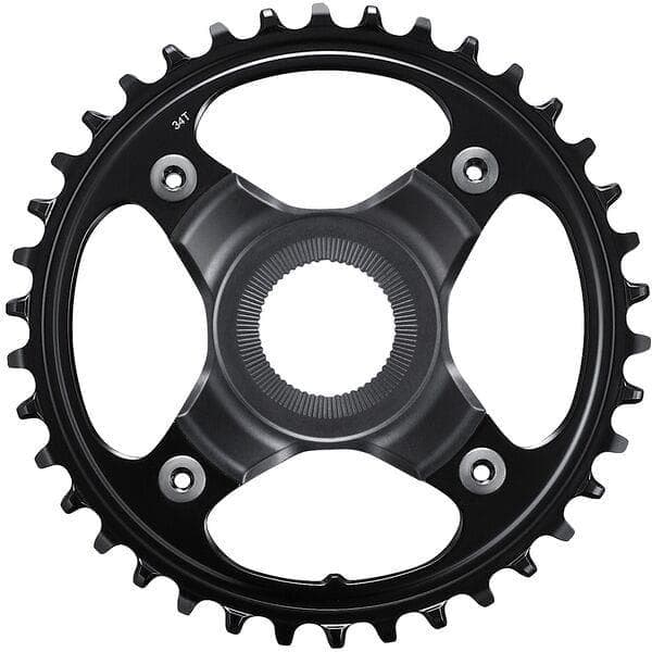 Shimano STEPS SM-CRE80-12-B chainring; 12-speed; without chain guard; for chain line 55 mm