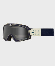 100% Barstow Goggle Denim / Dark Smoke Lens