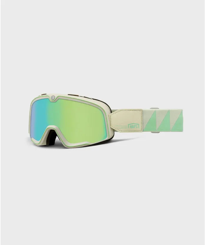 100% Barstow Goggle Klipp / Mirror Green Lens