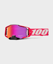 100% Armega Goggle Kloug - HiPER Silver Mirror Lens
