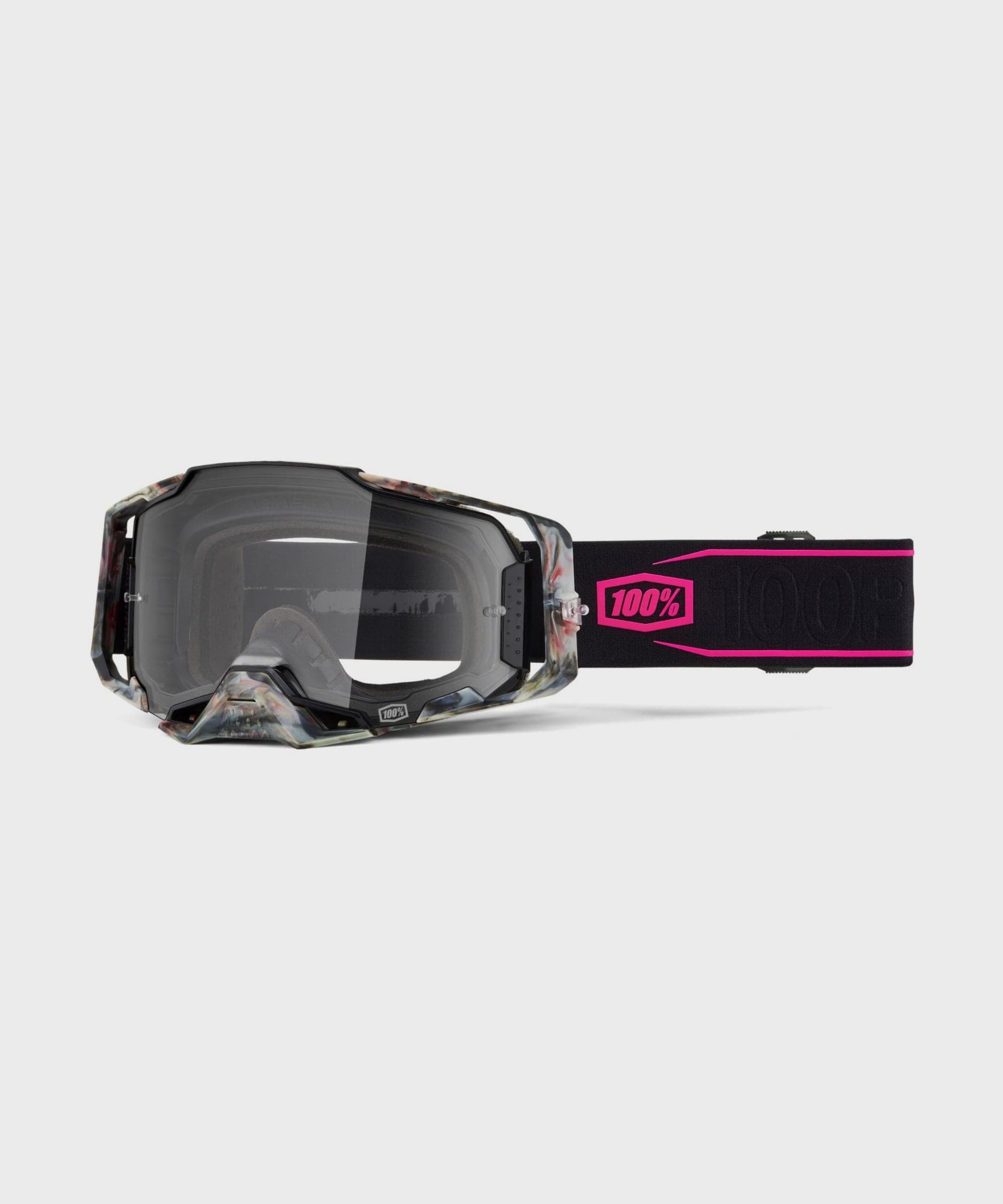 100% Armega Goggles Sarcelle / Clear Lens