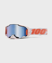 100% Armega Goggle Tubular / Mirror Red Lens