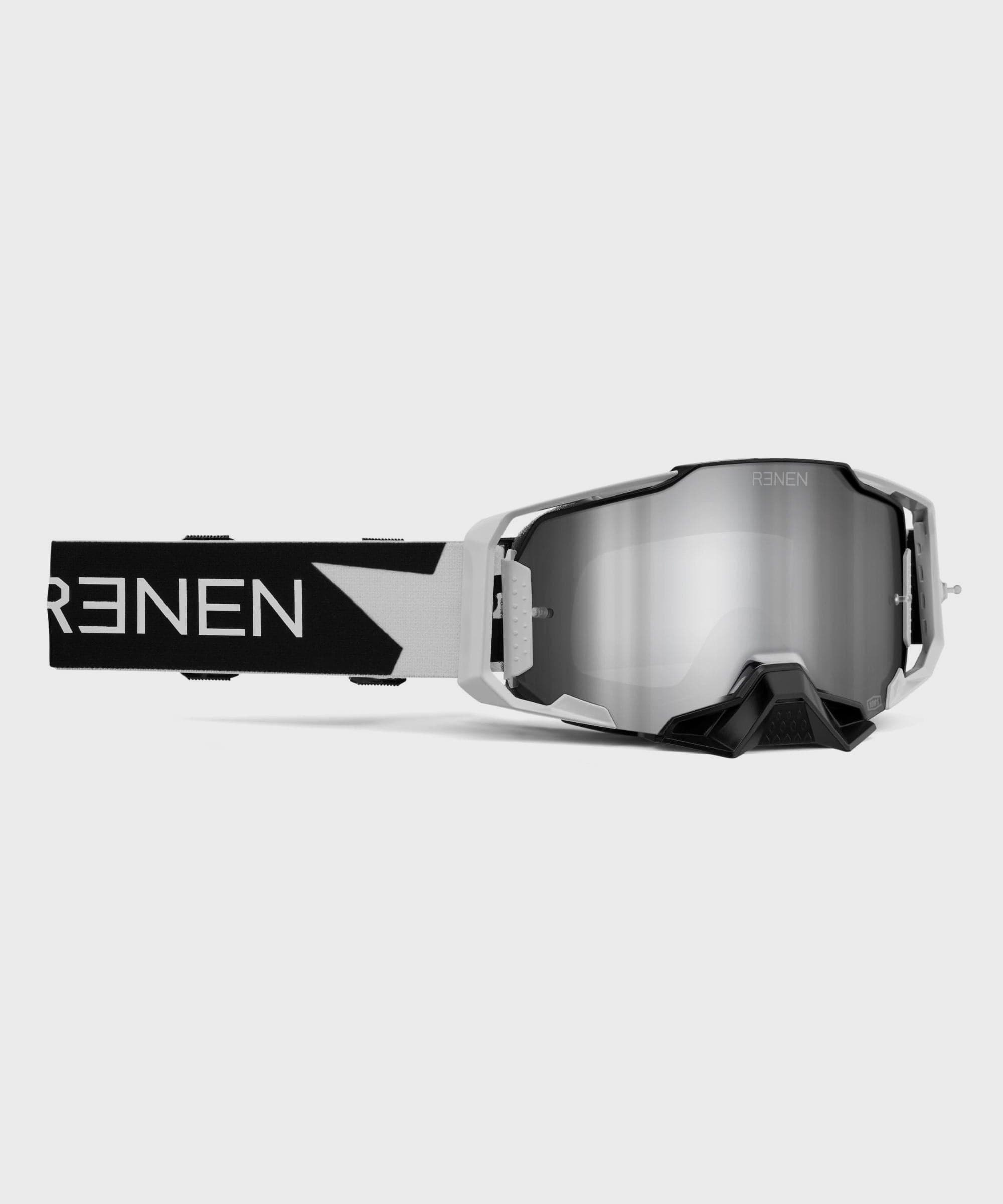 100% Armega Goggle Renen Starbleed / Mirror Silver Lens