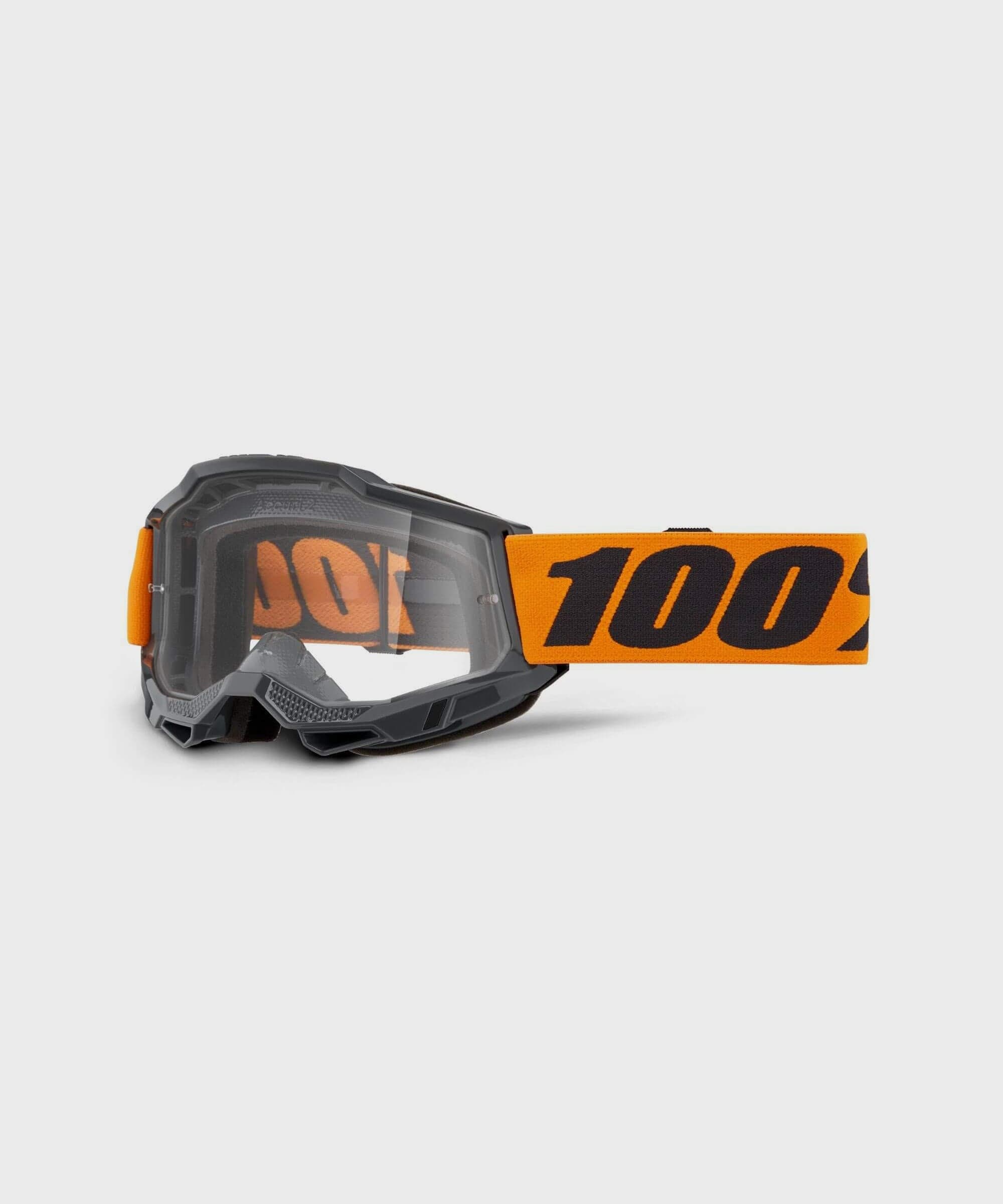 100% Accuri 2 Goggle Orange / Clear Lens