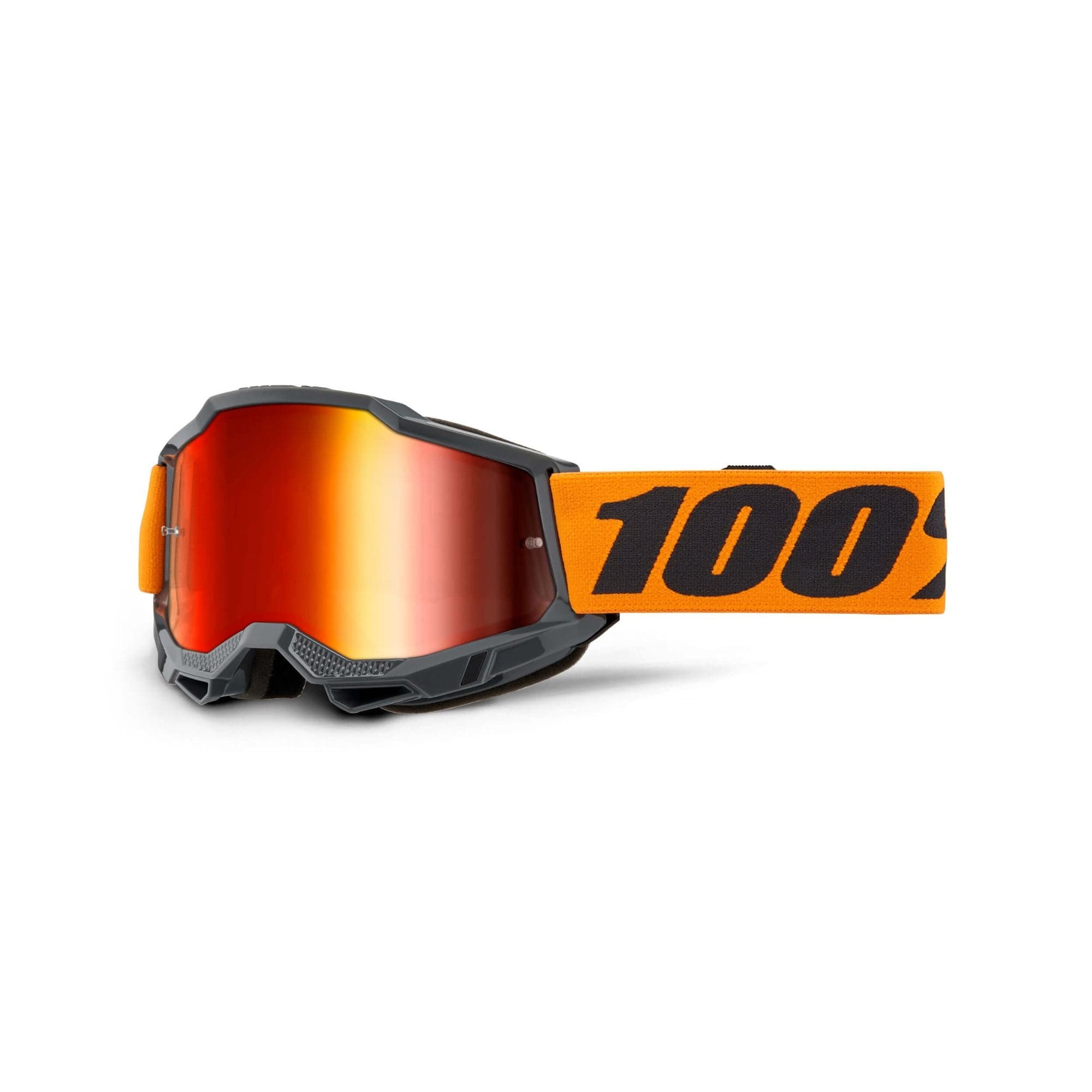 100% Accuri 2 Goggle Orange / Mirror Red Lens