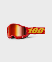 100% Accuri 2 Goggle Red / Mirror Red Lens