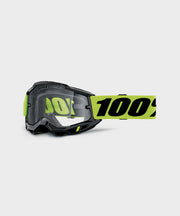 100% Accuri 2 Enduro MTB Goggle Neon Yellow / Clear Lens