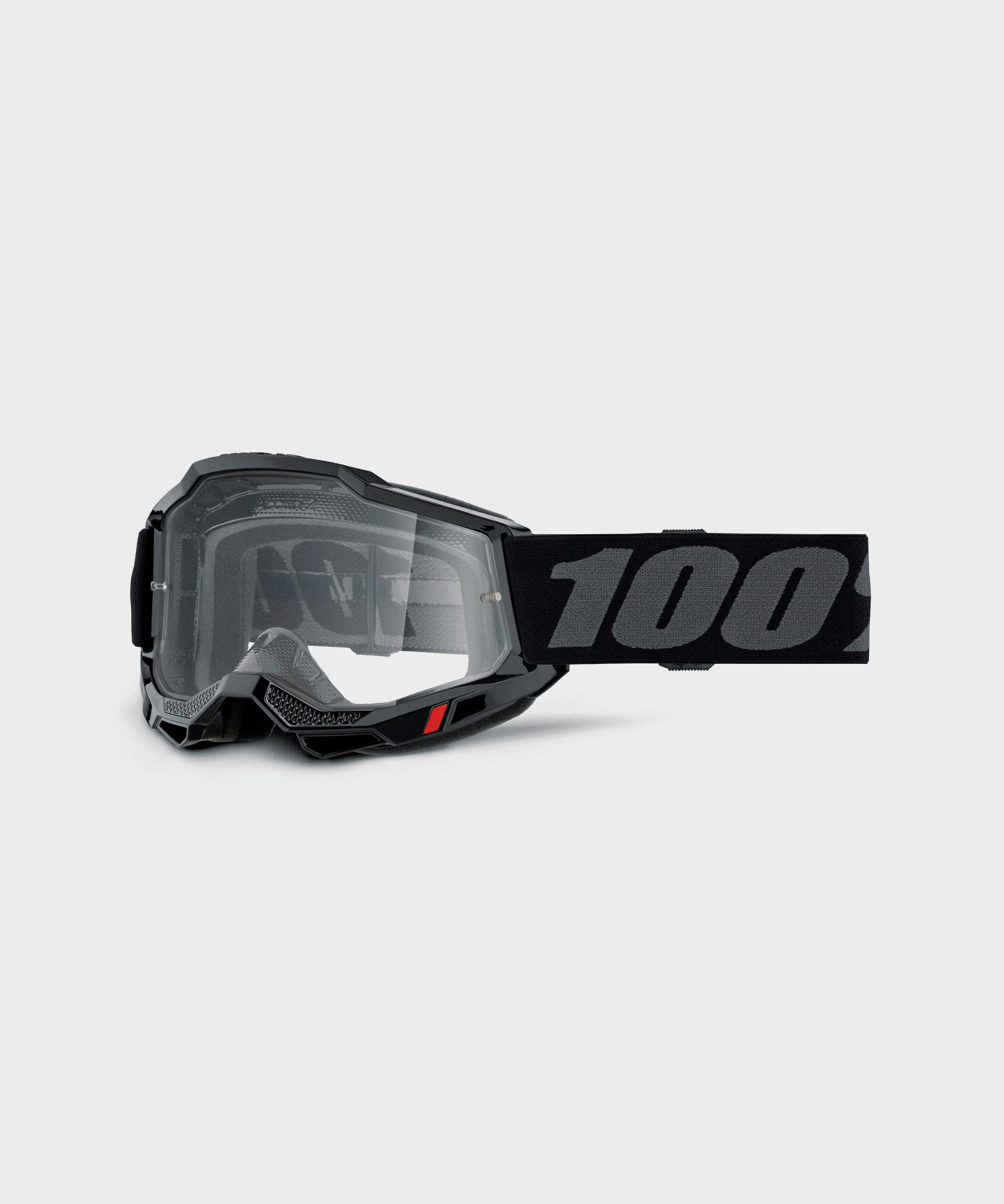 100% Accuri 2 OTG Goggles Black / Clear Lens