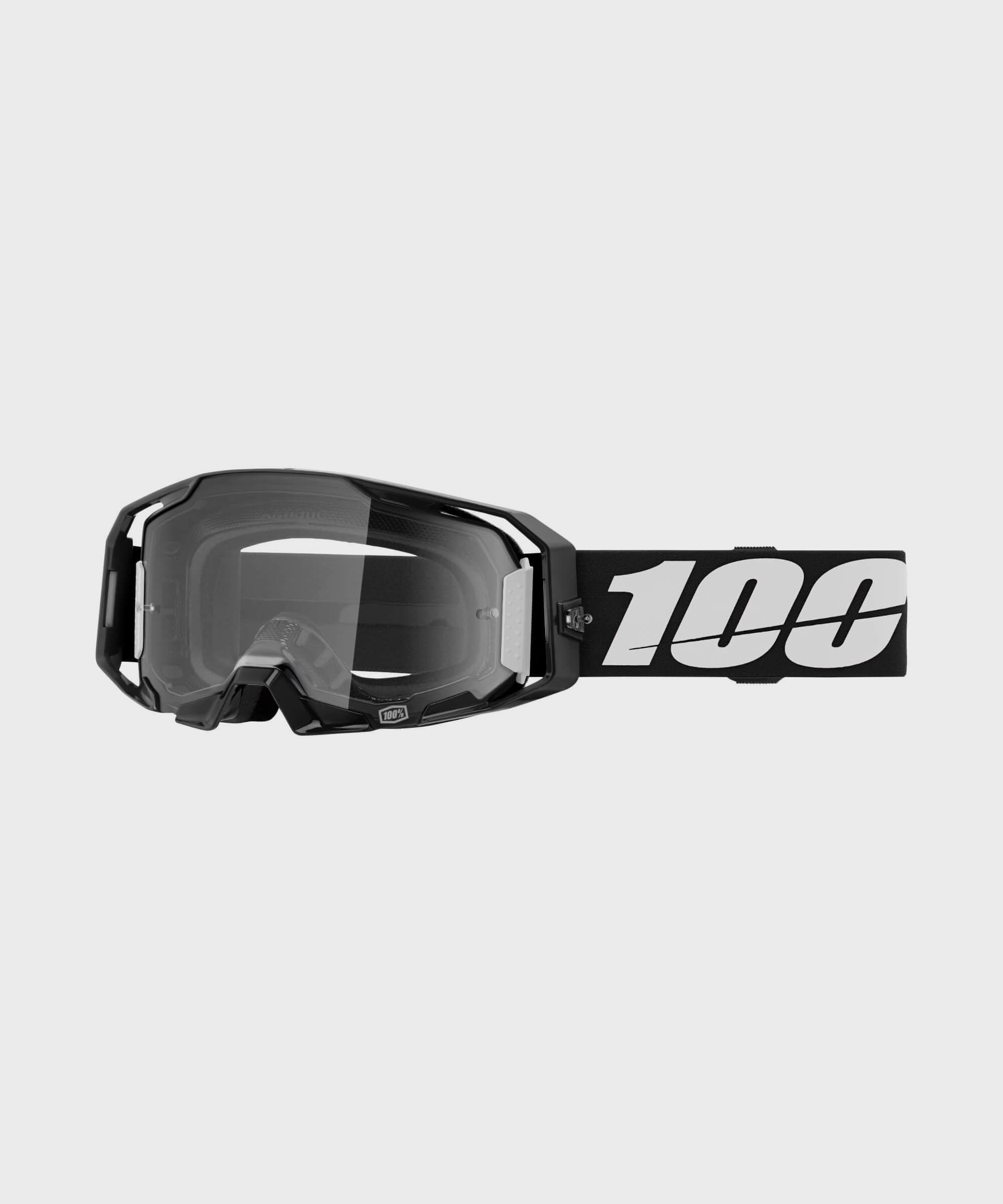 100% ARmatic Goggles Black / Clear Lens