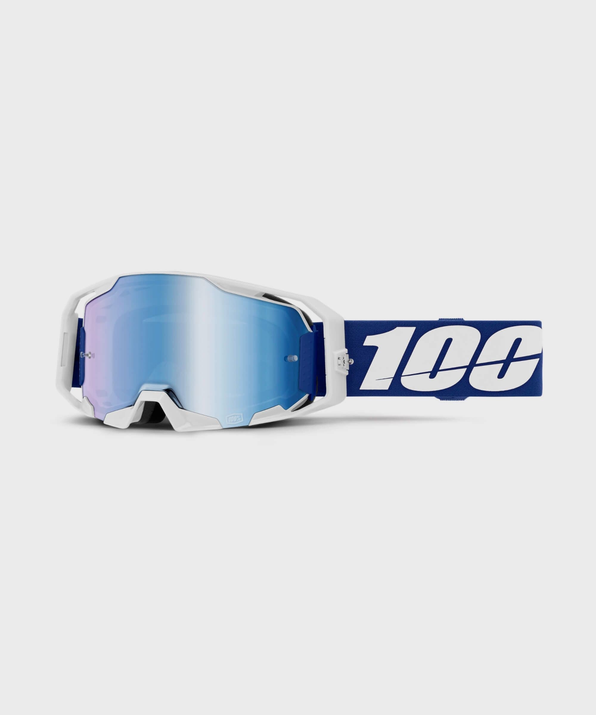 100% ARmatic Goggles Blue / Mirror Blue Lens